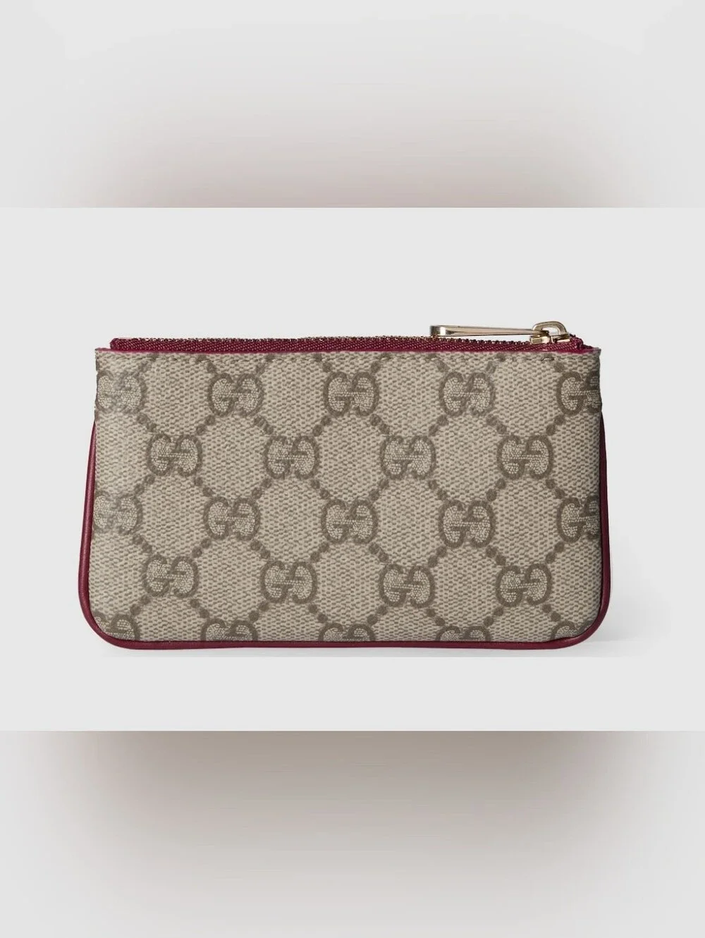 Gucci Dog-pattern GG Card Case